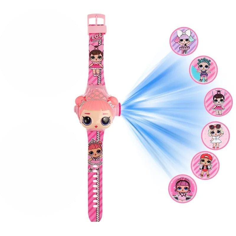 Elegant Digital Toy Projection Watch