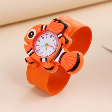 Elegant Fish Cartoon Pattern Toy Watch