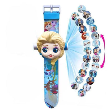 Frozen Elsa Themed Projection Watch
