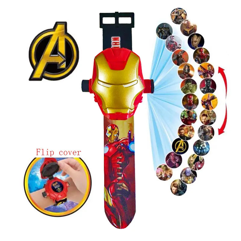 Marvel Character Themed Projection Watch