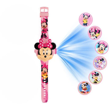Minnie Mouse Themed Toy Projection Watch