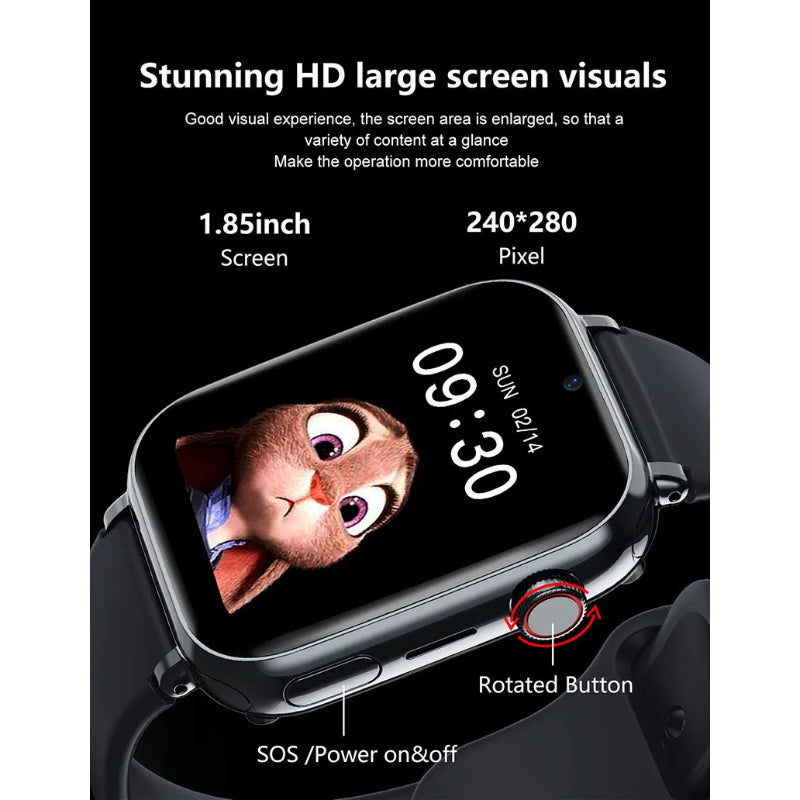 Multifunction Smart Watch With GPS Tracker