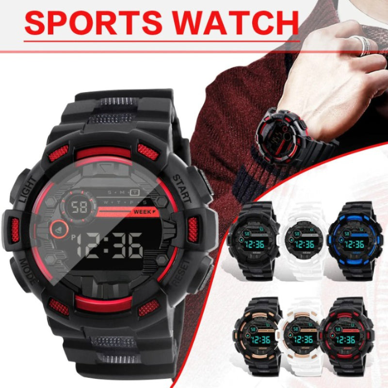 Round Shaped Sports Digital Smartwatch