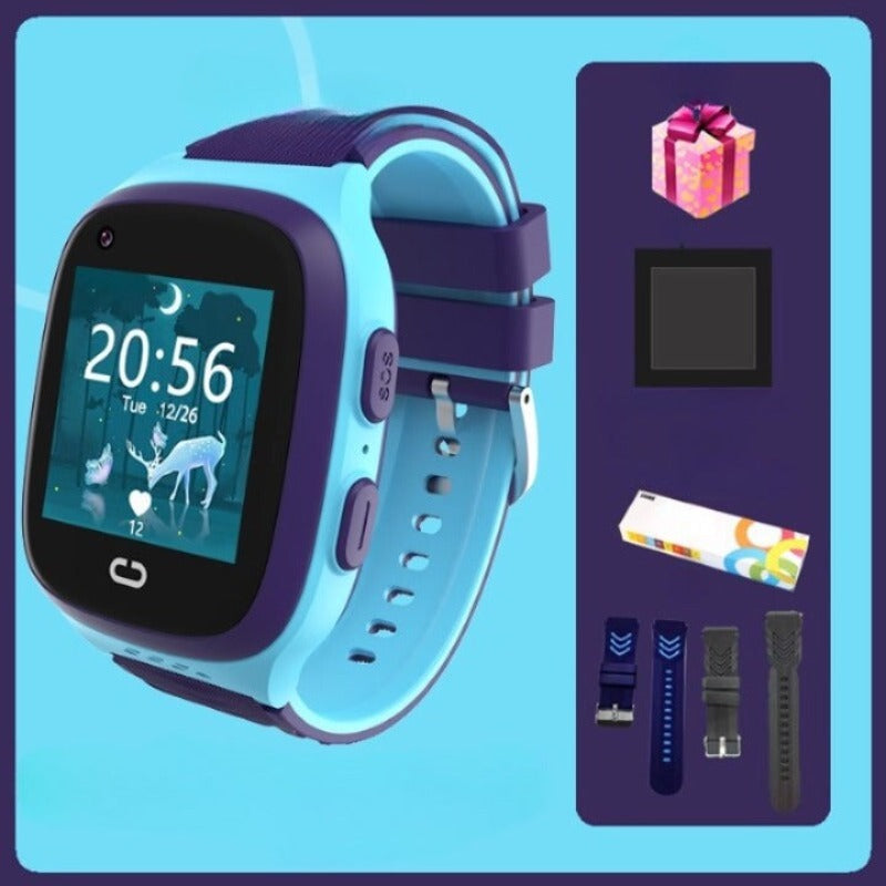 4G Kids Waterproof Smart Watch With Extra Straps